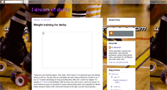 Desktop Screenshot of derbydreaming.blogspot.com