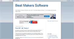 Desktop Screenshot of beat-maker-software.blogspot.com