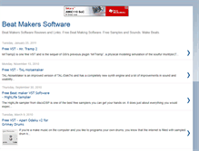 Tablet Screenshot of beat-maker-software.blogspot.com