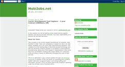 Desktop Screenshot of mobijobs.blogspot.com