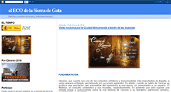 Desktop Screenshot of elecodesierradegata.blogspot.com