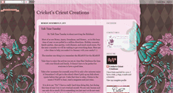 Desktop Screenshot of cricketscricut.blogspot.com