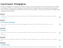 Tablet Screenshot of inquietacaopedagogica.blogspot.com