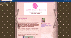 Desktop Screenshot of littlecharmbakery.blogspot.com