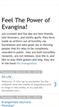 Mobile Screenshot of evangina.blogspot.com