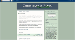 Desktop Screenshot of chradioblog.blogspot.com