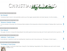 Tablet Screenshot of chradioblog.blogspot.com