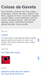 Mobile Screenshot of coisasdagaveta.blogspot.com