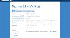 Desktop Screenshot of nkhanh.blogspot.com