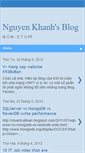 Mobile Screenshot of nkhanh.blogspot.com