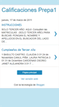 Mobile Screenshot of calificacionesprepa1.blogspot.com