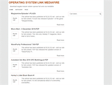 Tablet Screenshot of linkmediafire2u.blogspot.com