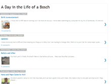 Tablet Screenshot of adayinthelifeofabosch.blogspot.com