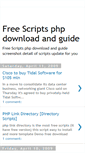 Mobile Screenshot of freescripts-php.blogspot.com
