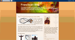 Desktop Screenshot of franciscanblog.blogspot.com