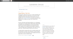 Desktop Screenshot of legendcycle.blogspot.com