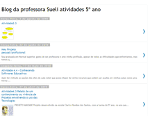 Tablet Screenshot of professorasuca.blogspot.com