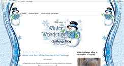 Desktop Screenshot of christmasblogchallenge.blogspot.com