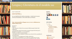 Desktop Screenshot of lenguamodelo1a1.blogspot.com