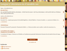 Tablet Screenshot of lenguamodelo1a1.blogspot.com