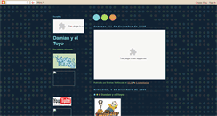 Desktop Screenshot of damianyeltoyo.blogspot.com