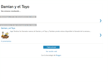 Tablet Screenshot of damianyeltoyo.blogspot.com