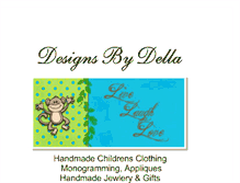 Tablet Screenshot of designsbydella.blogspot.com