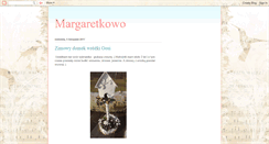 Desktop Screenshot of margaretkowo.blogspot.com