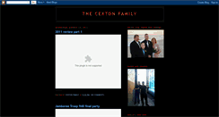 Desktop Screenshot of cextonfamily.blogspot.com