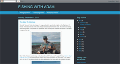 Desktop Screenshot of fishingwithadam.blogspot.com