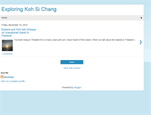 Tablet Screenshot of exploringkohsichang.blogspot.com