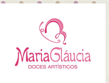 Tablet Screenshot of mariaglauciadocesartisticos.blogspot.com