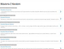 Tablet Screenshot of bizuteria-z-koralem-j8m.blogspot.com