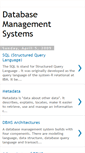 Mobile Screenshot of database-dbmss.blogspot.com