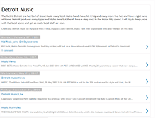 Tablet Screenshot of detroit-music.blogspot.com