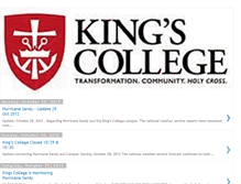 Tablet Screenshot of kingscollegepa.blogspot.com