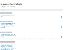 Tablet Screenshot of lapointetechnologie.blogspot.com
