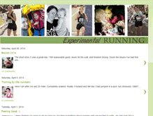 Tablet Screenshot of experimentalrunning.blogspot.com