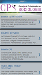 Mobile Screenshot of consejodeprofensociologia.blogspot.com