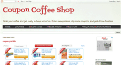 Desktop Screenshot of couponcoffeeshop.blogspot.com