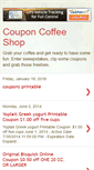 Mobile Screenshot of couponcoffeeshop.blogspot.com