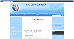 Desktop Screenshot of loker8.blogspot.com