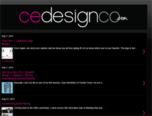 Tablet Screenshot of cedesignco.blogspot.com