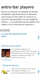 Mobile Screenshot of antro-playero.blogspot.com