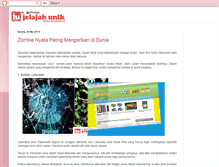 Tablet Screenshot of jelajahunik.blogspot.com