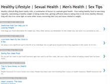 Tablet Screenshot of healthylife009.blogspot.com