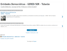 Tablet Screenshot of entidadesdemocraticasgeredtb.blogspot.com