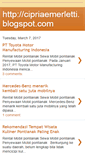 Mobile Screenshot of cipriaemerletti.blogspot.com