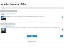 Tablet Screenshot of myadventuresandtales.blogspot.com