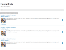 Tablet Screenshot of hentai-club.blogspot.com